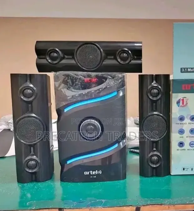 Artel AT-108 20,000W PMPO Multimedia Speakers - 1