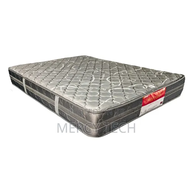 Orthopedic Spring Mattress (Grey, Firm, 4x6/6") - 1