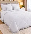 6pc Victorian Frill Duvet Set | Restocked | 6x7 - 1