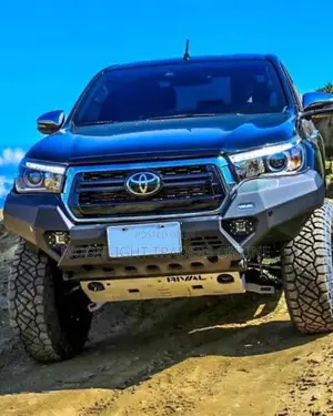 Brand New Steel Hilux Revo Bull Bar (Front Half Type)