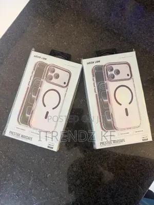 Kifuniko cha Green Lion Burgundy Prestige MagSafe kwa iPhone 17 Pro Max