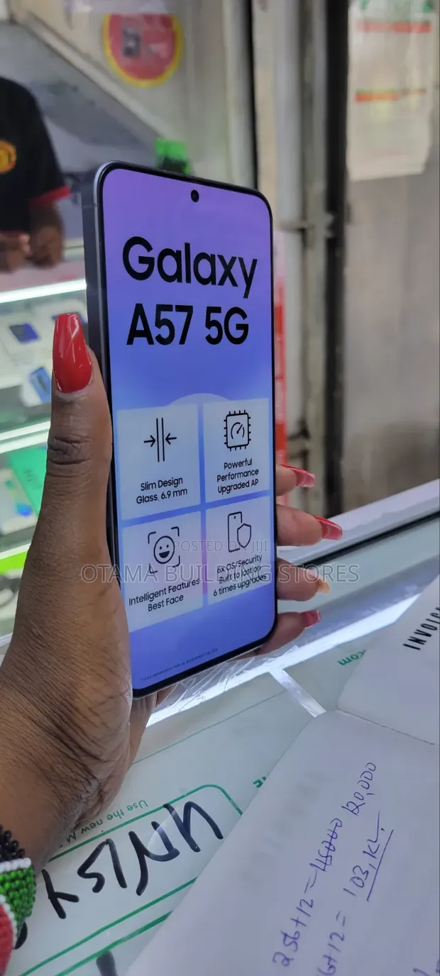 Samsung Galaxy A57 128GB Mpya Nyeusi - 1
