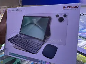 New 10.1" Kids Tablet 512GB Silver with Keyboard & Mouse