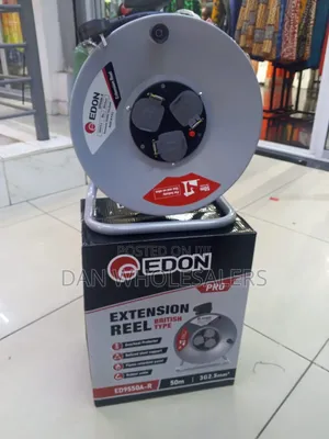 EDON Pro Extension Reel ED9550A-R 50m 2.5mm Rubber Cable