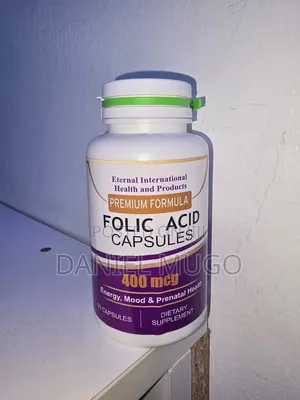 Folic Acid Capsules - Elite Nutrition