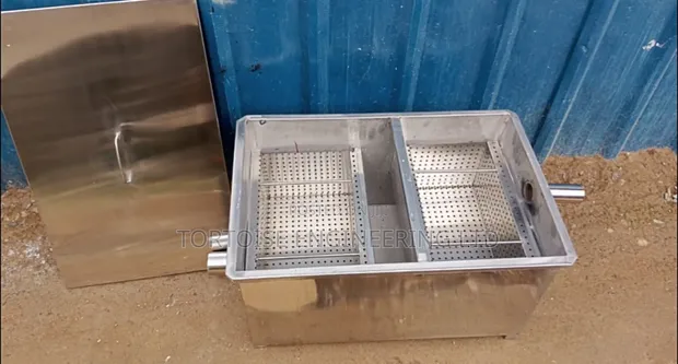 Stainless Steel Grease Trap/Interceptor (500x300x300mm) - 1