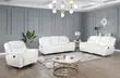 Seti ya Sofa ya Recliner ya Watu 6 Imara - Kijivu - 5