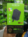 Oraimo PowerGaN 451 45W GaN Charger Haraka Sana - Nyeusi - 1