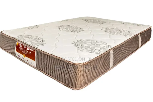 Orthopedic Spring Mattress (Grey, Firm, 35-65kg, 4x6/10") - 1