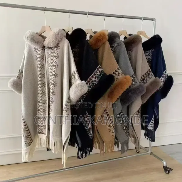 Fluffy Luxe Ponchos - 1