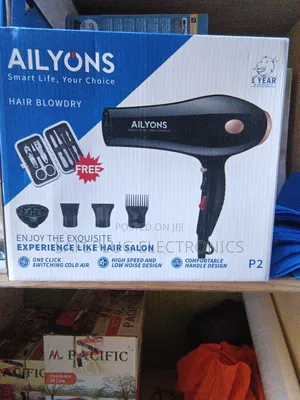 Ailyons Professional Hair Dryer with Nozzles & Comb Attachment