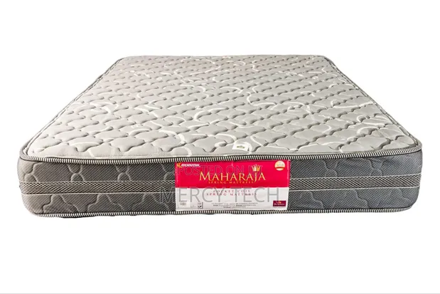 Orthopedic Spring Mattress (Grey, Firm, 35-65kg, 4x6/12") - 1