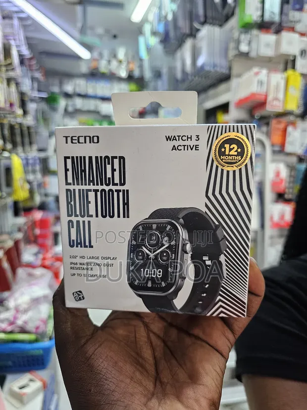 Tecno Watch 3 Active Smartwatch - 1