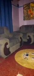 Used 2 Seater Mahogany Sofa Seats - 2