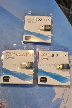 USB 2.0 Wireless Wi-Fi Adapter - 300Mbps
