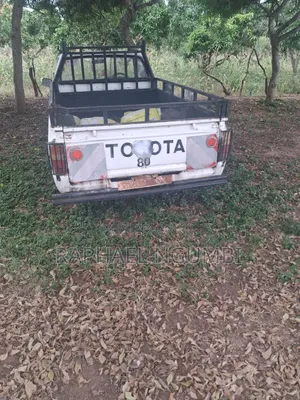 Toyota Hilux Pickup 1989 White