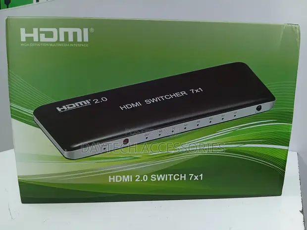 7-in-1 HDMI 2.0 Switcher Selector, 4K@60Hz - 1