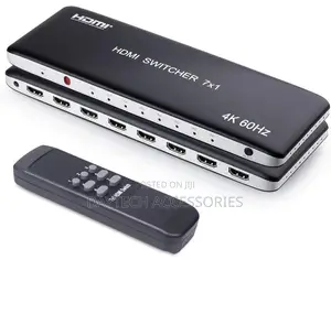 Argox 7x1 HDMI Switcher 4K@60Hz with IR Remote