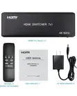Argox 7x1 HDMI Switcher 4K@60Hz na Remote ya IR - 3