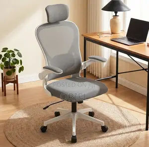 Ergonomic Swivel Office Chair - Adjustable Desk Seat