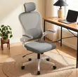 Ergonomic Swivel Office Chair - Adjustable Desk Seat - 1