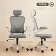 Ergonomic Swivel Office Chair - Adjustable Desk Seat - 3