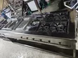 Combined Commercial Cooker - 4 Burns, Griddle, Double Fryer - 1