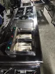 Combined Commercial Cooker - 4 Burns, Griddle, Double Fryer - 2