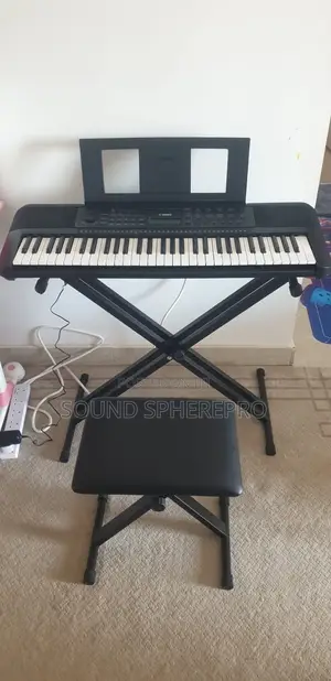 Yamaha PSR-E283 Kinanda cha Kielektroniki, Stand & Benchi