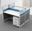 2-Way Office Workstation - Dawati la Kisasa la Watu Wawili - 3