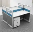 2-Way Office Workstation - Dawati la Kisasa la Watu Wawili - 4