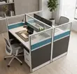 2-Way Office Workstation - Dawati la Kisasa la Watu Wawili - 5