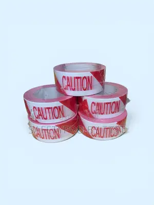 Red & White Caution Tape 2"