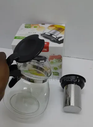 Chombo cha Chai cha Kioo cha Borosilicate chenye Chuvi