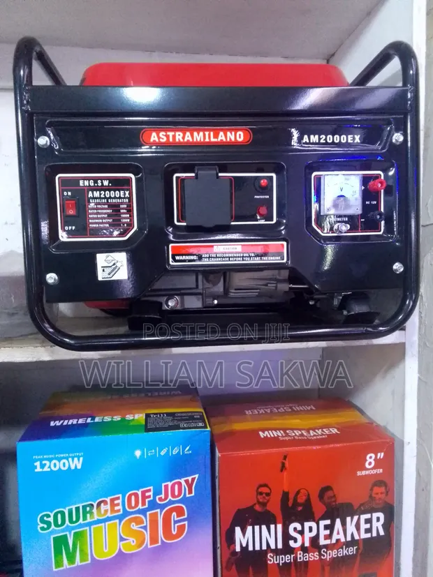 Jenereta ya Astramilano AM2000EX 1.5kVA Portable - 1