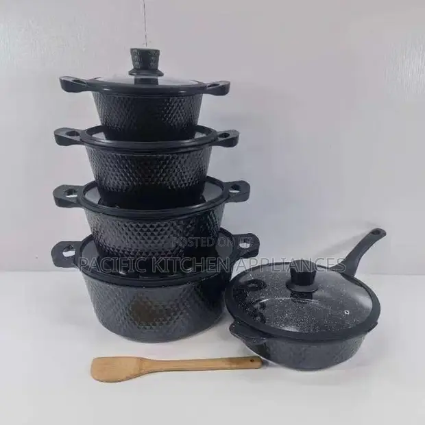 Bosch 11pc Cookware Set with Silicone Lid Covers - 1