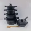 Bosch 11pc Cookware Set na Vifuniko vya Silicone - 2