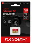 SanDisk Extreme GO 128GB Micro SDXC U3 V30 240MB/s Read - 1