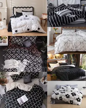 Seti ya Kifuniko cha Duvet cha Nordic cha Kifahari cha Pamba Microfiber
