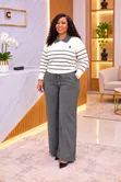 2 Piece Trouser Set - Free Size - 2