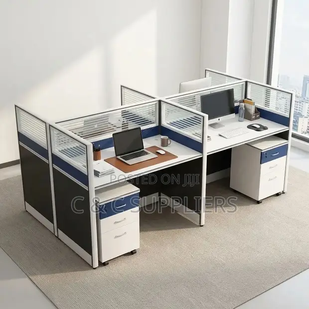 4-Way Modular Workstation Unit - 1