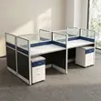 4-Way Modular Workstation Unit - 5
