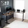 1.4M Electric Adjustable Curved Standing Desk - 3