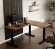 1.4M Electric Adjustable Curved Standing Desk - 5