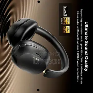 UGREEN HiTune Max5c Headphones za Over-Ear Wireless Nyeusi