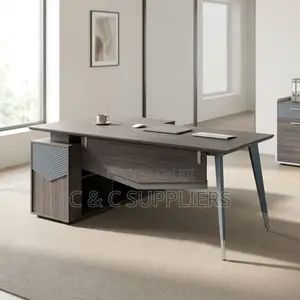 Modern L-Shaped CEO Task Table - 180cm