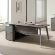 Modern L-Shaped CEO Task Table - 180cm - 1