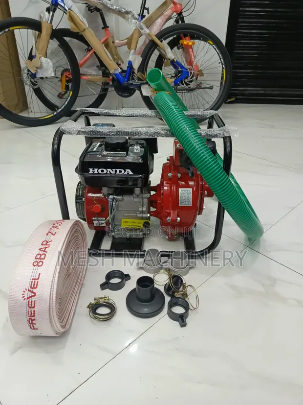 10hp Honda High-Pressure Water Pump Set - 1