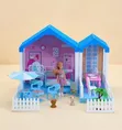 Snow Princess Doll House with 73 Pieces - 2
