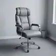 Modern Swivel Leather CEO Chair - 3